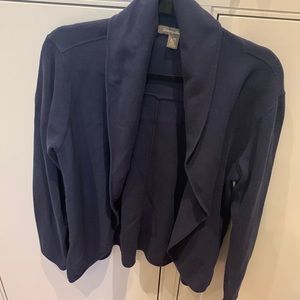 Tommy Bahama knit open jacket size L